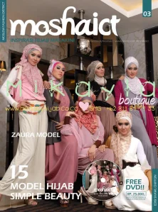 Hijab Tutorial Book by Moshaict Edition 3 - Chiffone Shawl Edition with Free DVD
